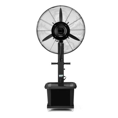 26/30 pulgadas de tanque de agua ventiladores de niebla pedestal para el ventilador de aire de suelo de pie comercial