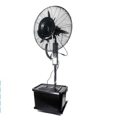 Ventilador industrial eléctrico de pie Humidificador de suelo Aire de enfriamiento Ventilador de niebla de agua de rocío