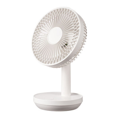 3600mAh USB Recargable Tres velocidades ventiladores de enfriamiento con luz nocturna portátil y silencioso