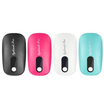 Mini ventilador secador de pestañas USB recargable ventilador eléctrico para injertos y necesidades de plantación
