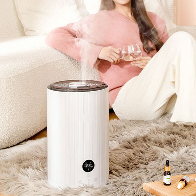Gran humidificador de humedad de empuje de niebla fría para dormitorio Oem 5L de relleno superior electrónico ultrasónico