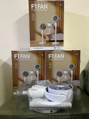 24.5 * 24CM Torre Fan de pedestal USB Carga de tiempo inteligente Sacudir la cabeza Fan de circulación de aire