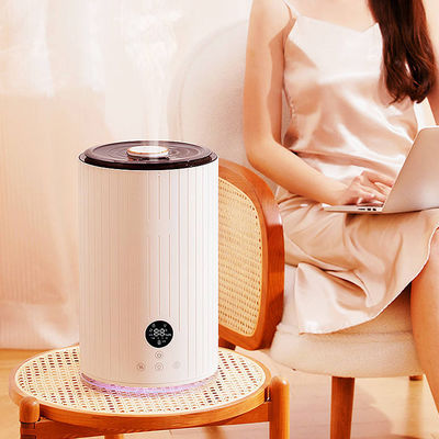 Gran humidificador de humedad de empuje de niebla fría para dormitorio Oem 5L de relleno superior electrónico ultrasónico