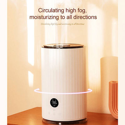 Gran humidificador de humedad de empuje de niebla fría para dormitorio Oem 5L de relleno superior electrónico ultrasónico