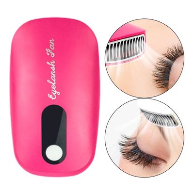 Secador de pelo mini USB de plástico para injertos de pestañas 2-4 horas de tiempo de trabajo ligero