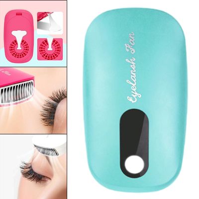 Secador de pelo mini USB de plástico para injertos de pestañas 2-4 horas de tiempo de trabajo ligero