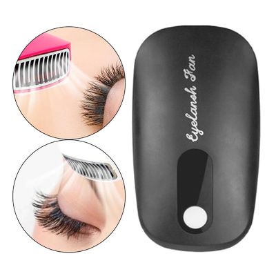 Secador de pelo mini USB de plástico para injertos de pestañas 2-4 horas de tiempo de trabajo ligero