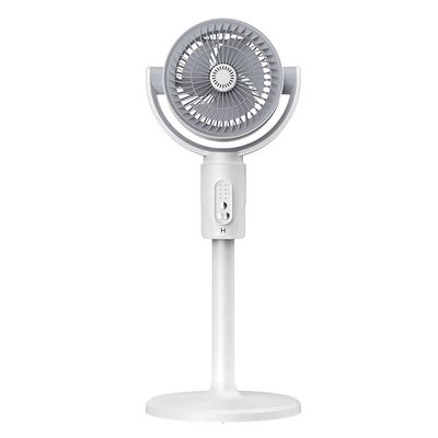 Instalación de suelo 4000mA USB Recargable ventilador de pie con altura ajustable