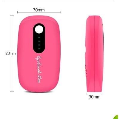 Fener de secador de pestañas usb recargable para secar rápidamente el pegamento de extensión de pestañas