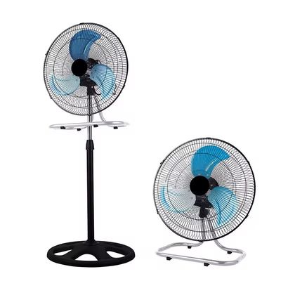 18 pulgadas Fuerte soporte de viento piso postura encorvada vertical ventilador industrial molde privado NO