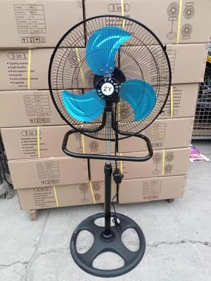 18 pulgadas Fuerte soporte de viento piso postura encorvada vertical ventilador industrial molde privado NO
