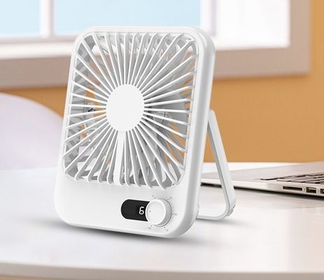 Mini ventilador portátil de refrigeración para oficina hogar recargable mesa personal plegable pequeña