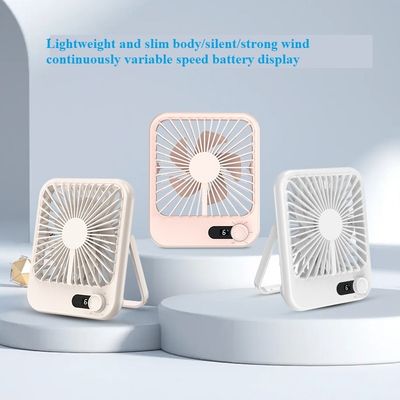 Ventilador portátil USB recargable de aromaterapia portátil Ventilador de mesa silencioso Mini ventilador para necesidades de oficina