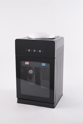 Dispensador de agua caliente y fría con cubo de pie