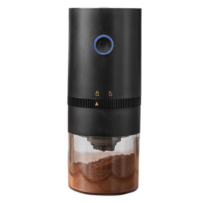 Granero de café eléctrico de plástico ABS para el hogar y la oficina con función de ciclo de limpieza