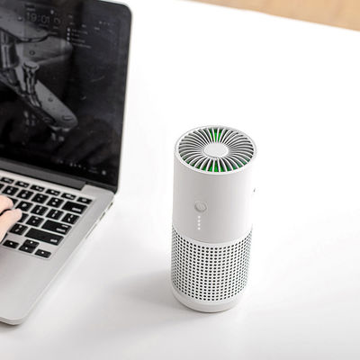 Mini purificador de aire de escritorio con tecnología de iones negativos y puerto USB