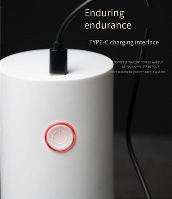 450g de capacidad Maquina portátil de café para el hogar con alimentación USB y carga USB
