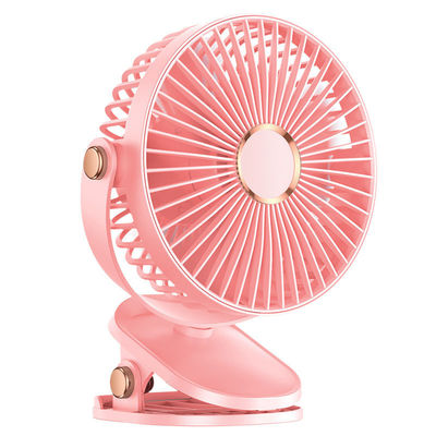USB Recargable 6 pulgadas ventiladores portátiles con luz nocturna 720 girar ventilador de clip personal para el hogar de la oficina