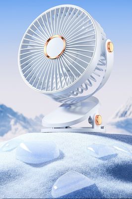 Portátil USB recargable ventilador de clip personal Fuente de alimentación eléctrica NO control remoto