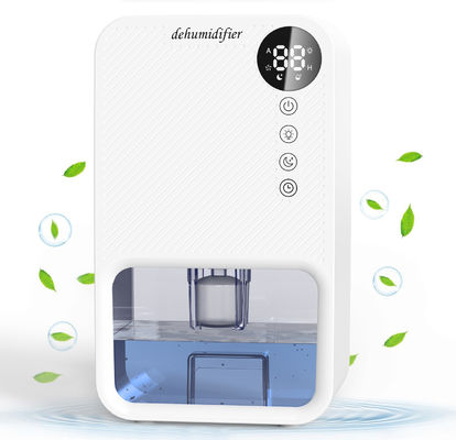 Mini Deshumidificador inteligente con tanque de agua de 1100 ml y 7 luces de colores para la comodidad del hogar