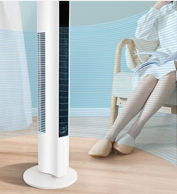 Ventilador de torre de control remoto de 110V para oficina en el hogar sin cuchillas