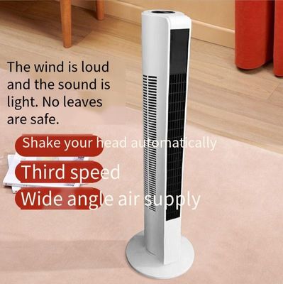 Ventilador de torre de control remoto de 110V para oficina en el hogar sin cuchillas