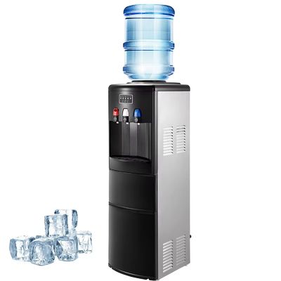 Distribuir agua fría caliente con el distribuidor vertical de la máquina de hielo controlada por la aplicación