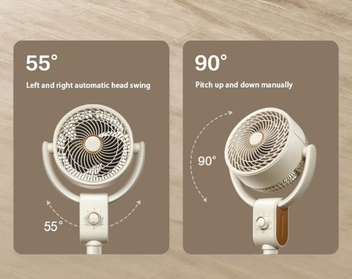 Control por voz de la inteligencia artificial ventilador eléctrico para refrigeración de aire y circulación de aire en baños