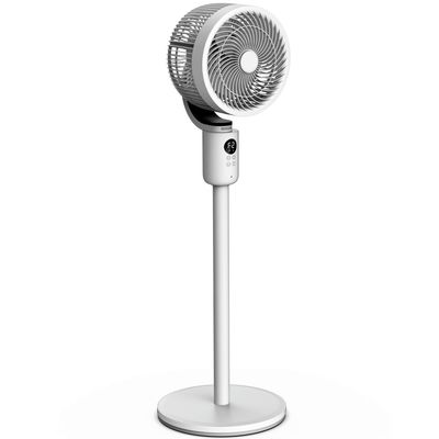 Clasificación de eficiencia energética de clase A Ventiladores eléctricos de soporte con control de voz de IA 40W de potencia