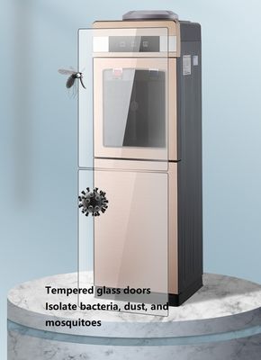 Dispensador de agua de pie con cerradura Inteligente Aguas en barril calientes y frías Oro eléctrico