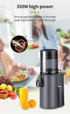 Prensa en frío comercial Juicers verticales de boca grande extractores de jugo máquina extractor de jugo Juicer lento