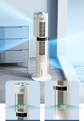 Refrigerador de aire eléctrico de control remoto TUYA con depósito de agua y purificación de doble capa
