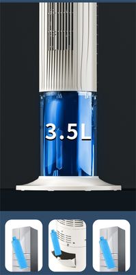 Diseño de doble capa de control de la torre de enfriamiento portátil de TUYA 33 * 33 * 120cm