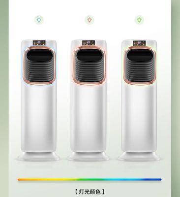 Household vertical de doble propósito ventilador eléctrico calefactor de aire con control remoto 330 * 270 * 900mm