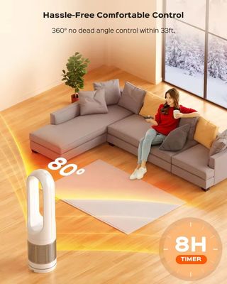 Multi 3 en 1 purificador de aire eléctrico refrigerador y calefacción para el hogar 18/46 pulgadas de pie en el suelo