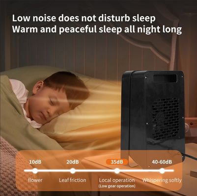 Calentador de ventilador eléctrico portátil de 1500W para habitaciones de invierno Espacio doméstico Calentador de cerámica PTC