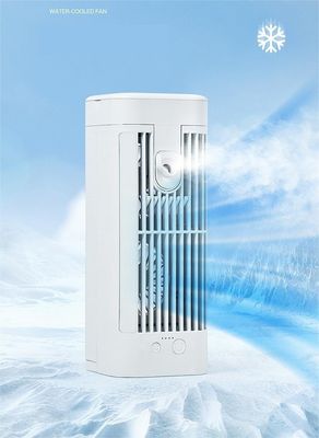 Aire acondicionado de escritorio portátil de refrigeración por agua de aire ventilador eléctrico de uso doméstico de aire acondicionado de estante mini
