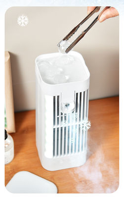 Aire acondicionado de escritorio portátil de refrigeración por agua de aire ventilador eléctrico de uso doméstico de aire acondicionado de estante mini
