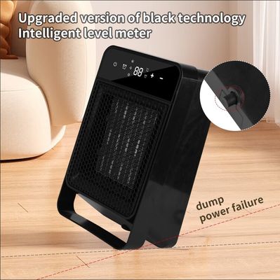 ABS portátil de escritorio ventilador de calefacción de aire para dormitorio interior de invierno 1500W PTC calefacción rápida
