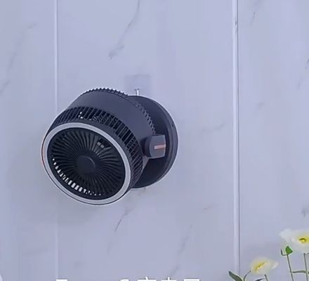 5V Household Baño Cocina Ventilador de pared Pared colgada Tremendo la cabeza Viento Ventilador de circulación de aire
