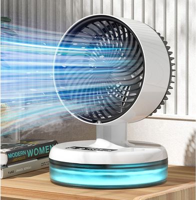 Mini aire acondicionado portátil para el hogar con humidificador por rocío y ventilador de refrigeración por agua USB