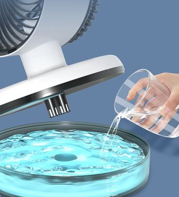 Mini aire acondicionado portátil para el hogar con humidificador por rocío y ventilador de refrigeración por agua USB