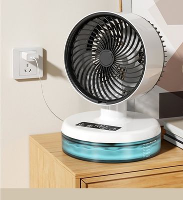 Mini aire acondicionado portátil para el hogar con humidificador por rocío y ventilador de refrigeración por agua USB