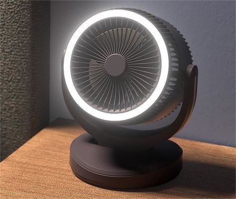 Ventilador de circulación de aire de escritorio para el hogar con carga USB portátil y diseño de mesa 5V
