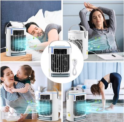 Mini aire acondicionado eléctrico ventilador portátil de refrigeración para oficina Tabla 2 Pc Refrigeración por agua