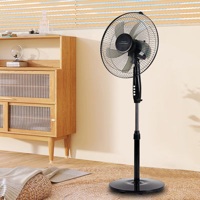 Dispositivo de ventilación de aire frío de 16 pulgadas Gran ventilador de suelo de viento para instalación en el piso del hotel