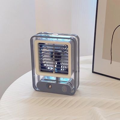 Fuente de alimentación USB portátil mini ventilador de aire fresco para escritorio Mesa Niebla de agua ventiladores exteriores 2pics