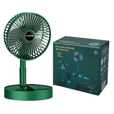 1ventilador de escritorio portátil de carga USB de.3KG para enfriamiento de aire en el hogar al aire libre y en viajes
