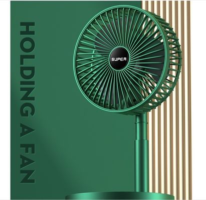 Escritorio USB de carga plegable ventilador telescópico mini portátil ventilador eléctrico de plástico