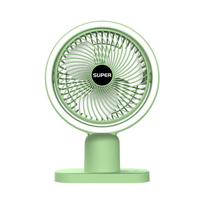 Molde privado NO ventilador eléctrico portátil de 6 pulgadas con rotación USB y batería recargable